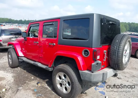 2012 Jeep Wrangler Unlimited Sahara из США, поврежденный, VIN 1C4HJWEG3CL215710